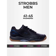 Кроссовки STROBBS, полнота 6 (RU)/ на среднюю стопу, размер 41, черный