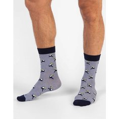 Носки Just Socks Носки хлопок, размер 29, серый
