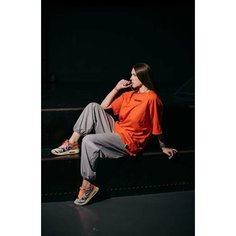 Футболка VINOWEAR, 1 шт., размер 42-54, оранжевый