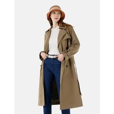 Плащ COLINS Regular Fit, размер L, хаки