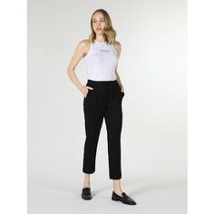 Брюки COLINS Regular Fit, размер XS, черный