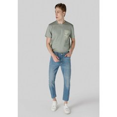 Джинсы COLINS 064 ELIO Crop Fit, размер 28/32, голубой