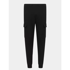Брюки спортивные EA7 EMPORIO ARMANI, размер L, черный