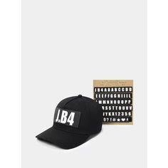 Бейсболка J.B4 для мужчин и женщин, размер OneSize, черный