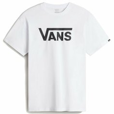 Футболка VANS, размер M, белый/черный