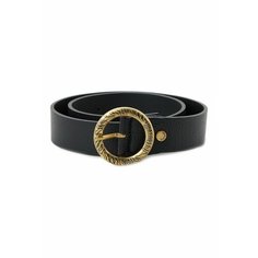 Ремень Just Cavalli для женщин, размер 75, черный
