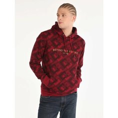 Худи COLINS Regular Fit, размер S, , сливовый