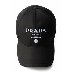 Бейсболка Prada для мужчин, размер S, черный