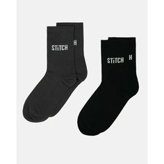 Носки STiTCH, размер 42/44, черный