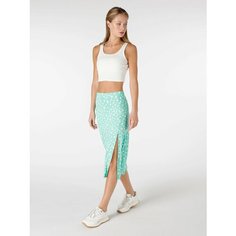 Юбка COLINS Slim Fit, размер XS, разноцветный