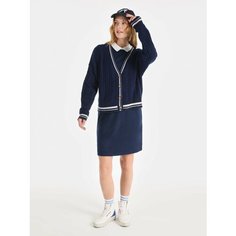 Платье COLINS Regular Fit, размер XS, темно-синий