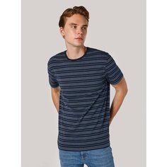 Футболка COLINS Regular Fit, размер S, темно-синий