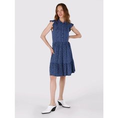 Платье COLINS Regular Fit, размер XS, темно-синий