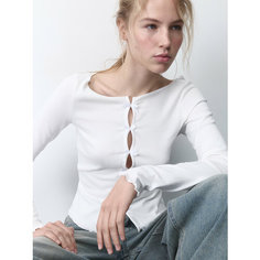 Лонгслив Befree, размер L/XL, , белый