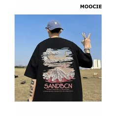 Футболка MOOCIE, размер S, черный