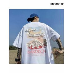 Футболка MOOCIE, размер 3XL, белый