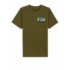 Футболка Maharishi, размер 50, оливковый