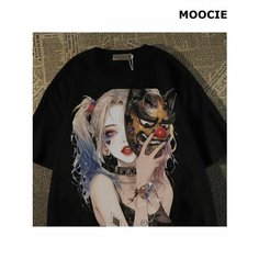 Футболка MOOCIE, размер 2XL, черный
