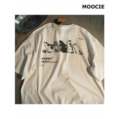 Футболка MOOCIE, размер 4XL, белый