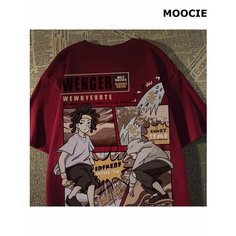 Футболка MOOCIE, размер XL, красный