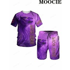 Футболка MOOCIE, размер 6XL, мультиколор