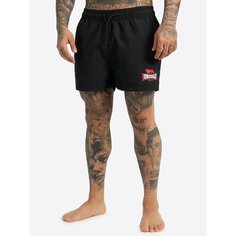 Шорты LONSDALE, размер M, черный