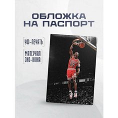 Обложка для паспорта STICKERBOSS, красный