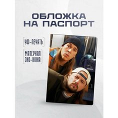 Обложка для паспорта STICKERBOSS, хаки