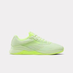 Кроссовки Reebok Nano X4, полнота 10 (RU)/ на широкую стопу, размер US 7.5 (EU 38 / 24.5 см), зелeный