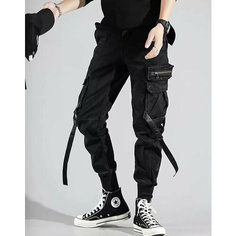 Брюки , размер Рост 175-185 см/Вес 77,5-85 кг, черный Нет бренда