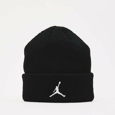 Шапка-бини NIKE Jordan Terra Beanie для мужчин и женщин, размер onesize, черный