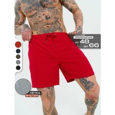 Шорты для плавания EZcool, размер 60-62 8XL, красный
