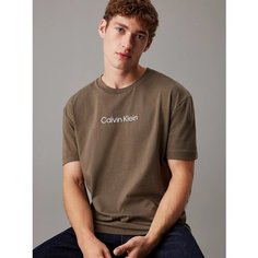 Футболка CALVIN KLEIN, размер XXL, коричневый
