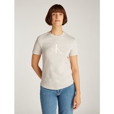 Футболка CALVIN KLEIN, размер S, белый