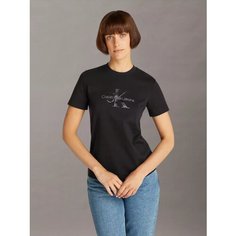 Футболка CALVIN KLEIN, размер S, черный