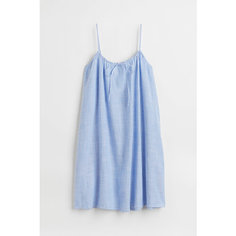 Платье H&M, размер XS, белый/голубой