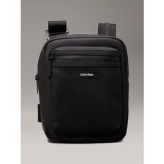 Сумка CALVIN KLEIN, фактура гладкая, черный