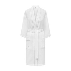 Халат Togas Togas Халат банный женский Саунерс вафельный, хлопок, XL/XXL/50-52, белый, размер 52, белый