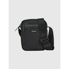 Сумка планшет CALVIN KLEIN, фактура матовая, черный