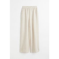 Брюки H&M, размер 36, бежевый