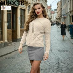 Свитер MOOCIE, размер S, , хаки