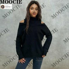 Свитер MOOCIE, размер 2XL, , черный