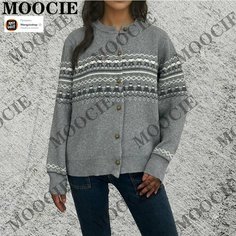 Свитер MOOCIE, размер S, , серый