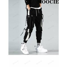 Брюки MOOCIE, размер 3XL, черный/черный