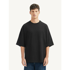 Футболка MUTED OVERSIZE, размер 2XL-3XL, глубокий черный
