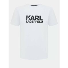 Футболка Karl Lagerfeld, размер XXL, белый