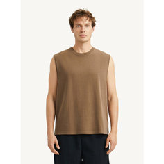 Майка MUTED GARMENT DYE, размер XXL, Шоколадный