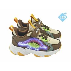 Кроссовки Indigo kids, размер 27, коричневый