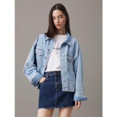 Куртка джинсовая CALVIN KLEIN, размер XL, синий