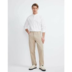 Брюки дудочки Gloria Jeans, размер 46/182, бежевый